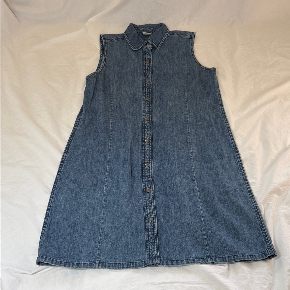 Vintage L.L. Bean Women's Denim Dress